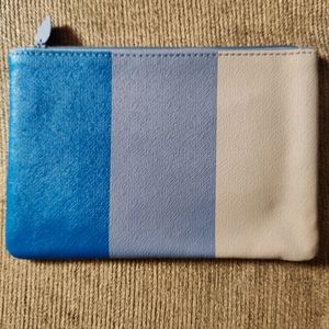 SOLD! Ipsy 3Shades of Blue Make Up Bag